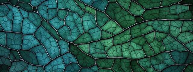 abstract cracked green stone texture background