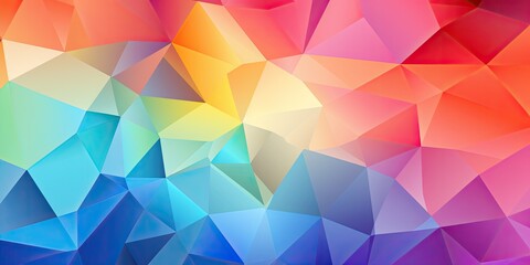 Vibrant Geometric Abstract Background