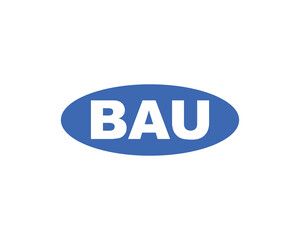 Obraz premium BAU logo design vector template