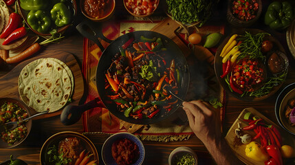 traditional thai food Produce a dynamic video advertisement that imm 4540bc33-2b8b
