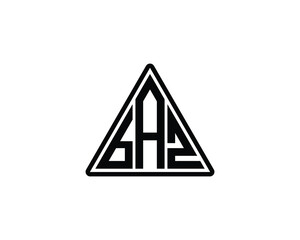 BAZ Logo design vector template