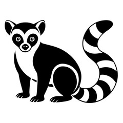 Lemur vector icon illustration art © bizboxdesigner