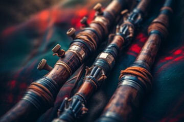 scottish bagpipes instrument