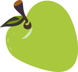 illustration of an pear