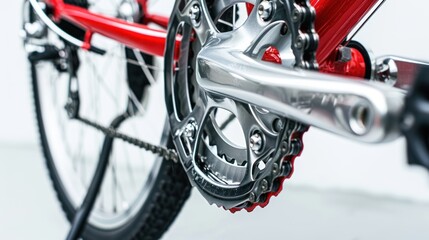 Bicycle for kids - Closeup of bicycle chain guard