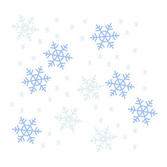 Falling Snowflake Element