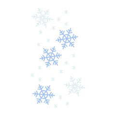 Falling Snowflake Element