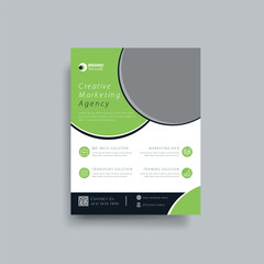 Business and corporate Flyer brochure vector template Design.