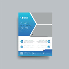 Business and corporate Flyer brochure vector template Design.