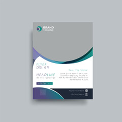 Business and corporate Flyer brochure vector template Design.