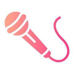 microphone Gradient icon