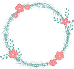 floral wreath