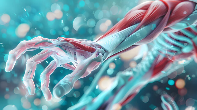 Illustrate muscle function with a focus on calcium, showing its role in muscle contraction and relaxation