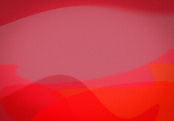 Elegant abstract lines background with noisy texture and vibrant bright colors Red