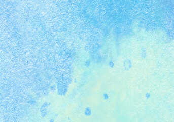水のイメージの水彩にじみ背景テクスチャー