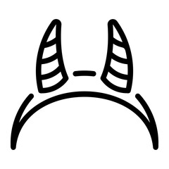 headband Line Icon