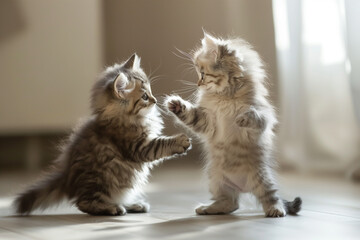 Kittens playing 