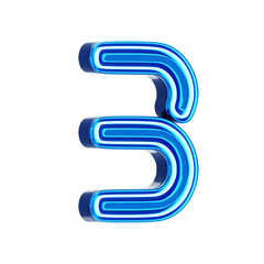 3 Letter 3D Shape Neo Futurist Text