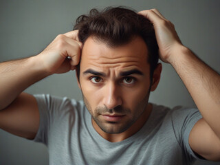 Men Dealing with Hair Loss Problems