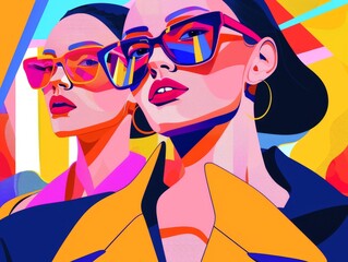 Trending Fashion Style Creatively Inspired Illustration Design Collection