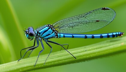 Common Blue Damselfly: A Delicate Beauty in Flight 