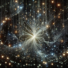 background with stars
