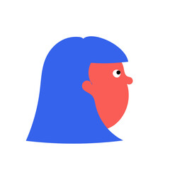 Side view of the face