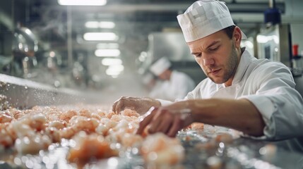 the rigorous quality assurance checks at each step of seafood processing, ensuring naturalness