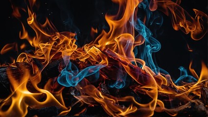 fire flames background