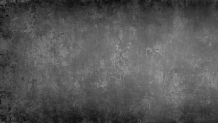 Elegant black background with vintage distressed grunge texture