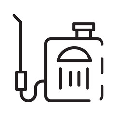 Gardening Pump Sprinkler Line Icon