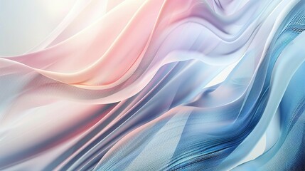 Fototapeta premium Digital abstract wave background, template for business banner, formal backdrop, abstract design element for tech, AI, data, audio, graphics, presentation, and more