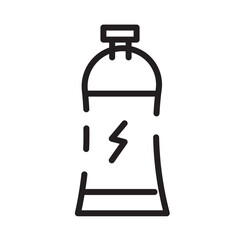 Bottle Drink Sport Line Icon