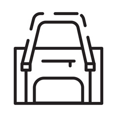 Bag Sport Gym Line Icon