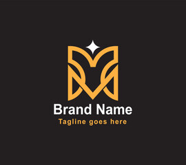 MY LETTER  logo.
EPS file.
Editable Color.
CMYK Color mode.
Free Font used.
Easy To Download.