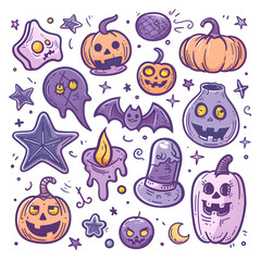 pattern of halloween