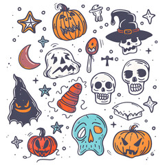 pattern of halloween