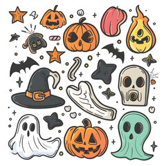 pattern of halloween