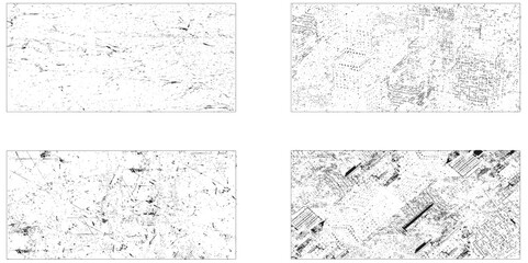 Set of grunge distressed texture background. Grunge backgrounds collection. Grungy dirty distressed textures set.