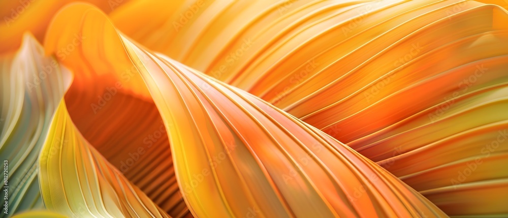 Poster abstract leaf texture background with smooth wavy lines, elegant and modern background. high resolut