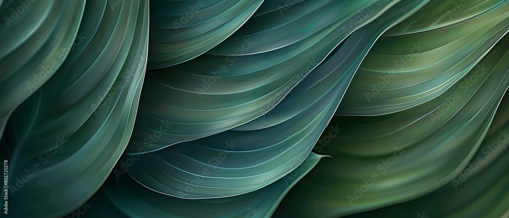 Poster abstract leaf texture background with smooth wavy lines, elegant and modern background. high resolut