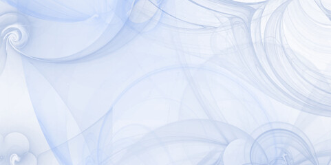 Abstract pastel blue wave background. Geometric Pattern with Dynamic Lines, Wave. Creative Vector illustration. Banner background template, soft color, gradation, circle effect style, Memphis.