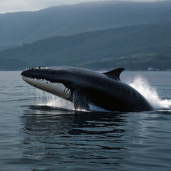 Fototapeta premium World Whale Day Under Water