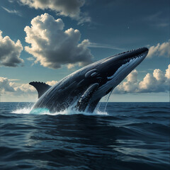 Fototapeta premium World Whale Day Under Water