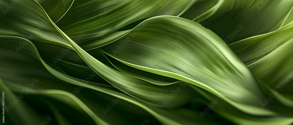 Poster abstract leaf texture background with smooth wavy lines, elegant and modern background. high resolut