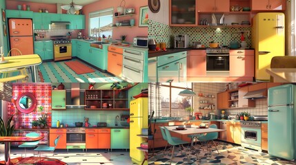 The modern kitchen is a symphony of efficiency and style, designed to streamline culinary endeavors while captivating with its contemporary aesthetic. Sleek surfaces and clean lines define 