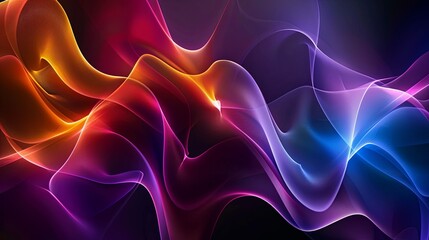 Obraz premium 3D abstract dark background