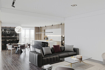 Sleek Simplicity Modernize Your Living Room with Clean Lines and Contemporary interior