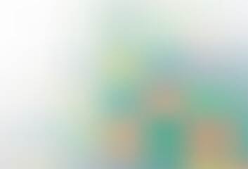 Light Green vector abstract blurred template.