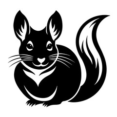 Chinchillas logo icon illustration art